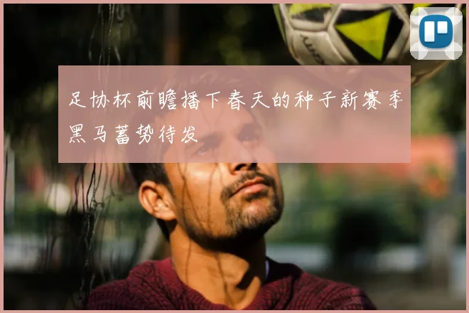 足协杯前瞻播下春天的种子新赛季黑马蓄势待发